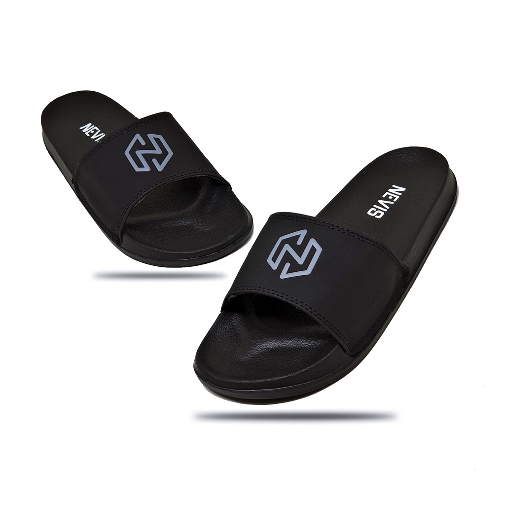 NEW ARRIVAL Sandal Slide Pria Original Nevis NVS 24 / Sandal Slop Slip On Pria