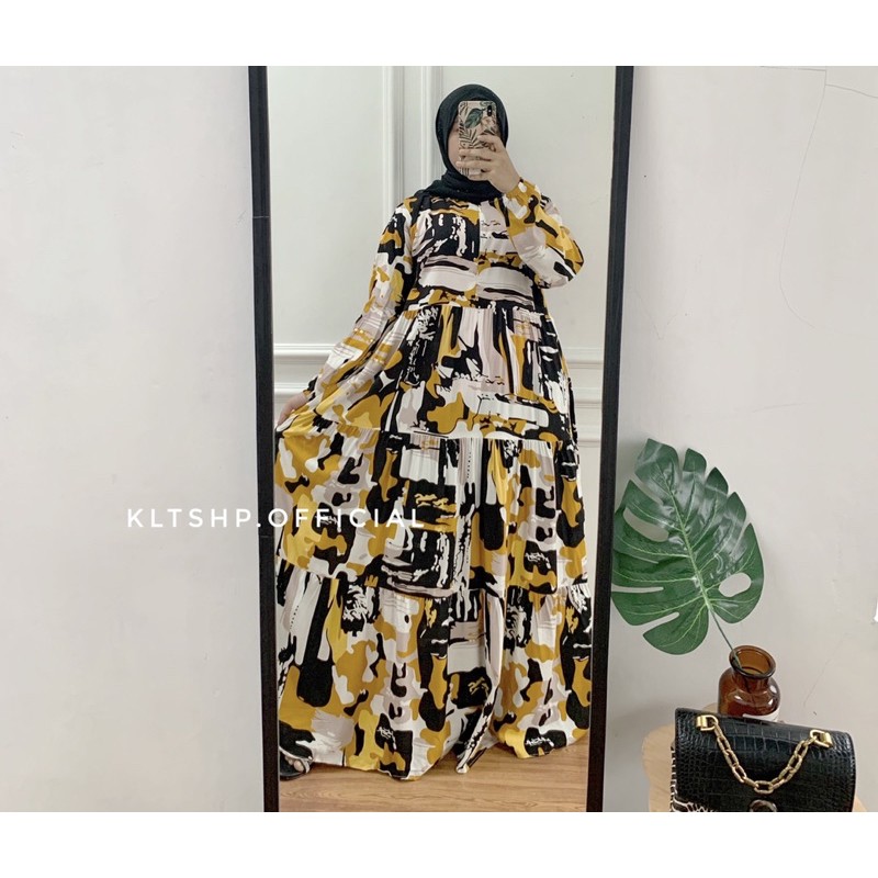 DRESS RAYON / DRESS SYAR’I / GAMIS SYARI / GAMIS PREMIUM-5