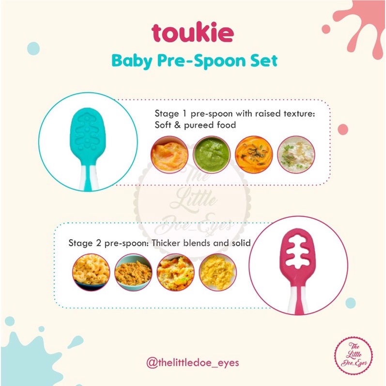 Toukie Baby Pre-spoon Set