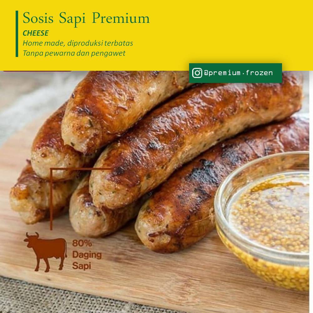 

Sosis Sapi Prima | CHEESE | Sehat tanpa pengawet