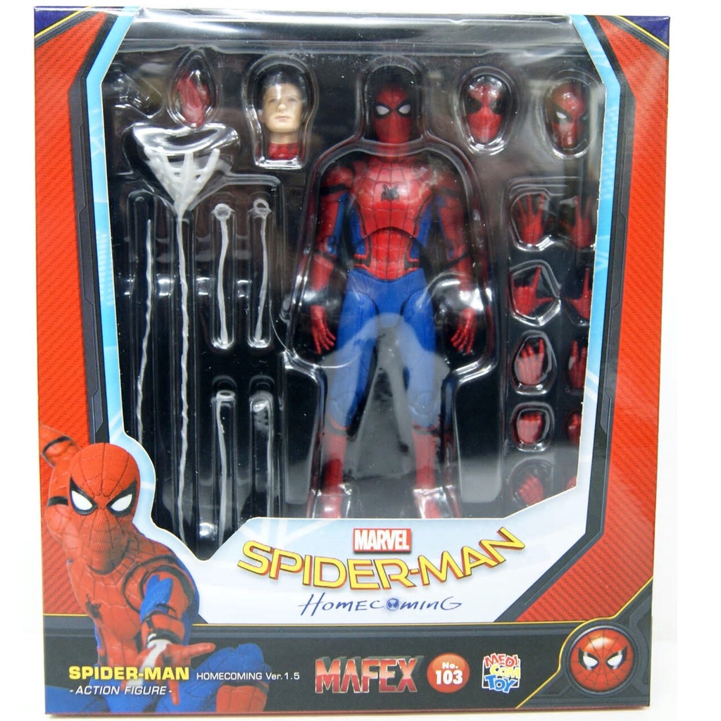 Jual MAFEX Spiderman Homecoming Tom 