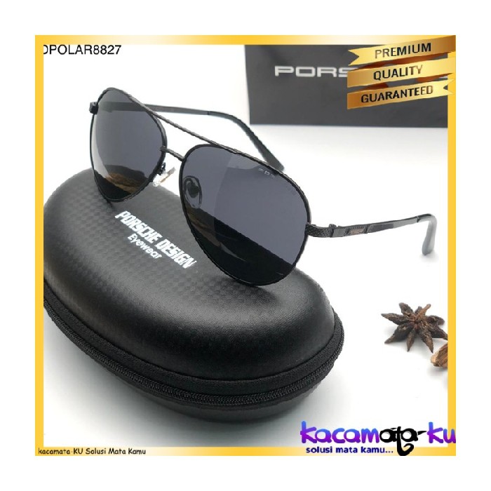 Kacamata Sunglasses Pria Porsche Design Aviator Polarized