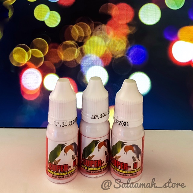 Super N Ampuh Sembuhkan Burung Sakit Segala Jenis Burung Shopee