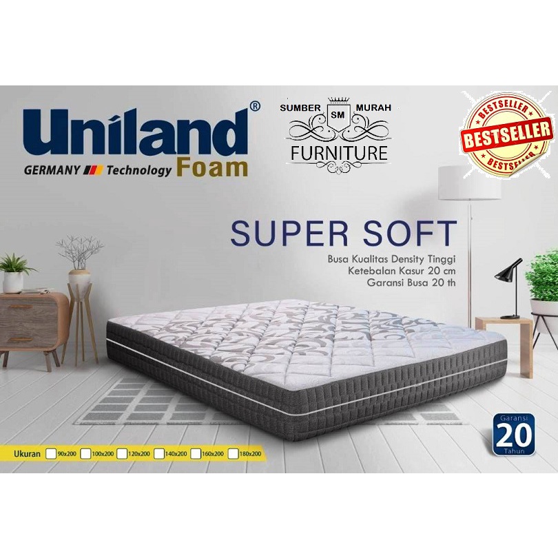 kasur Busa uniland super Soft tebal 20 cm