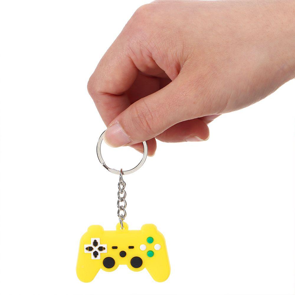 R-flower Video Game Controller Gantungan Kunci Hadiah Charms Nikmat Video Game Keychain