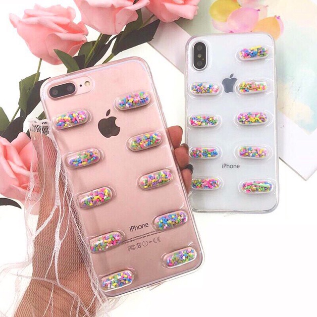 Capsule Meses Case iPhone Oppo Vivo Xiaomi Samsung A01 A31 A51 A71 A50 A21s A80 A10s A20s A80 M51 S9