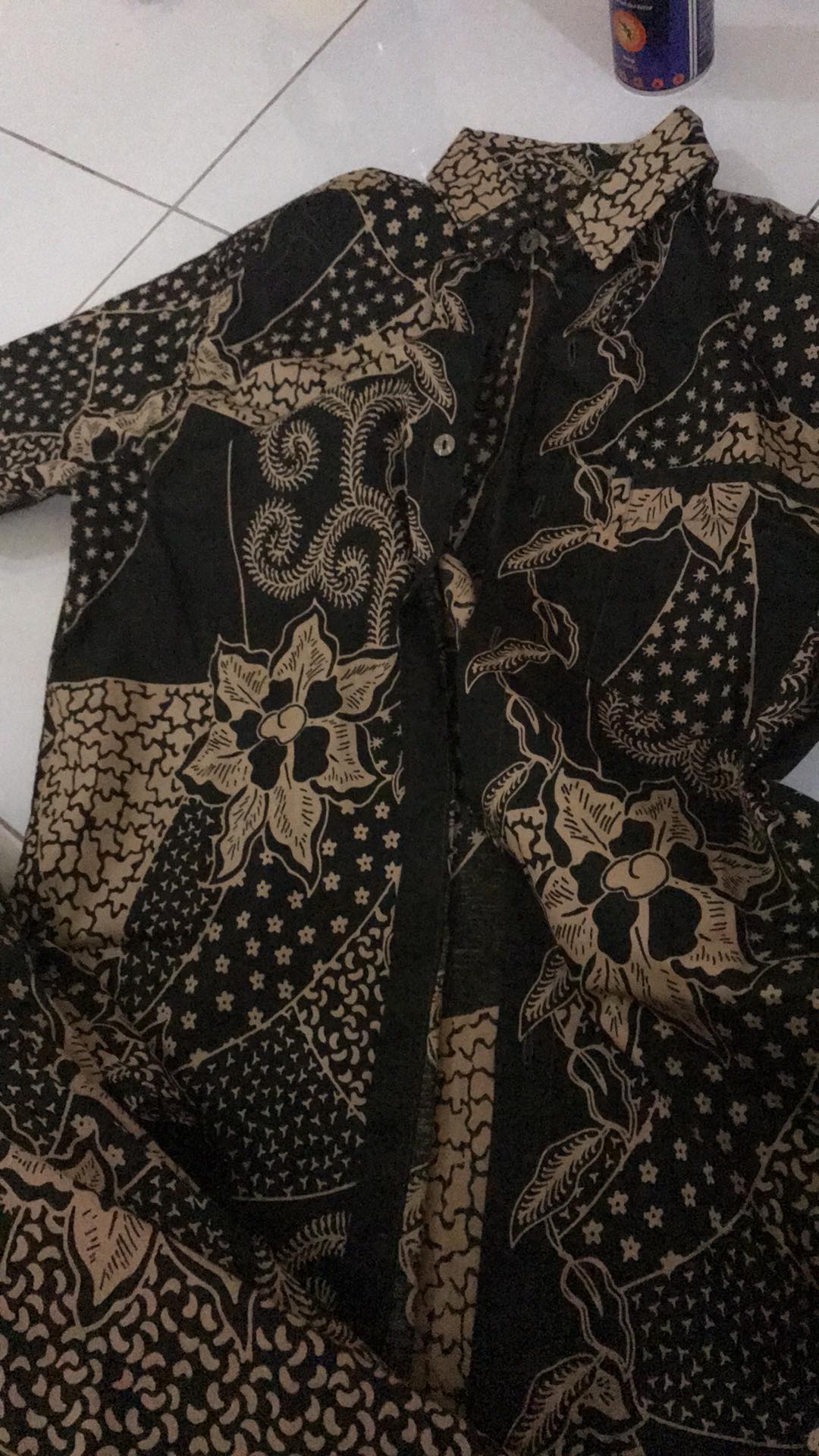 Denis Man Standar / Jumbo - Kemeja Batik Pri Lengan Pendek