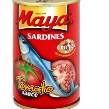 

(Terbaik) Maya Sarden Kaleng 155g / Sarden Maya kecil / Sarden Maya saus tomat 155 gram / Sarden Kal