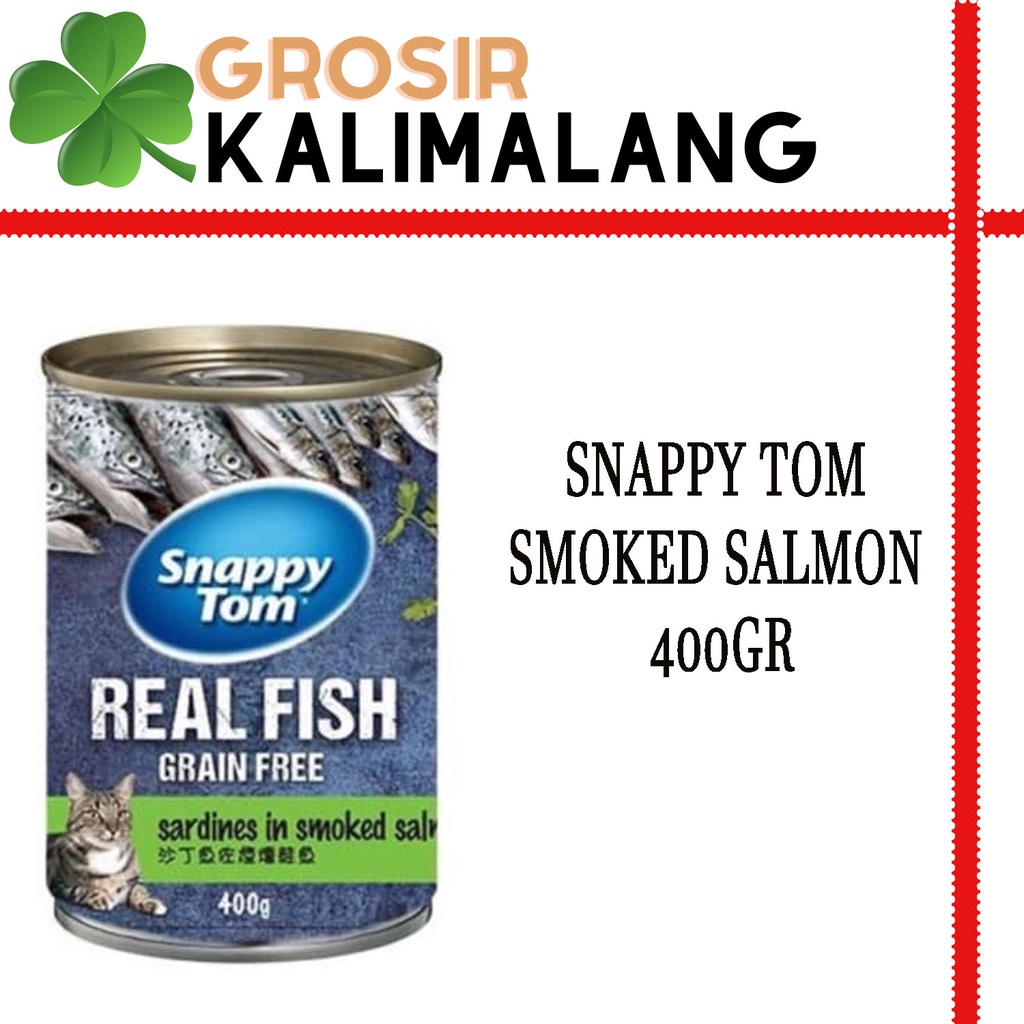 Snappy Tom Sardine Smoke Salmon 400gr