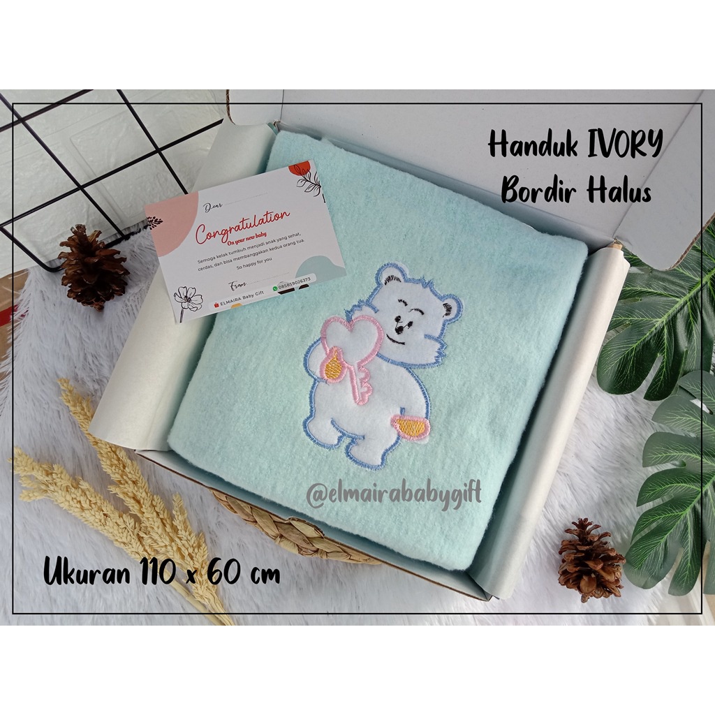HAMPERS BABY GIFT BOX CANTIK BAYI NEWBORN JUMPER-PAKET HANDUK