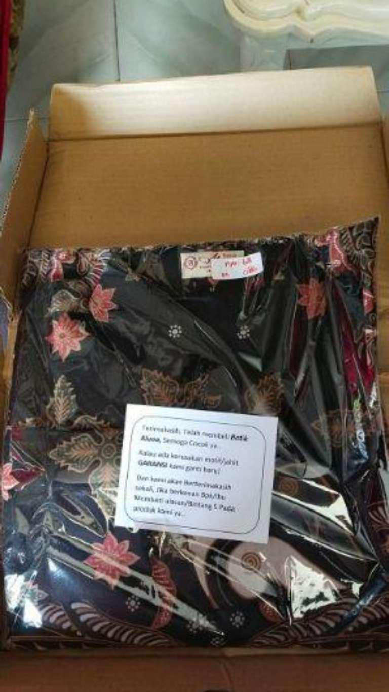 [ Bisa Cod ] Kemeja Batik Pria Premium Slim Fit Kerja Kantor Kondangan Cowok Elegan Motif Keren