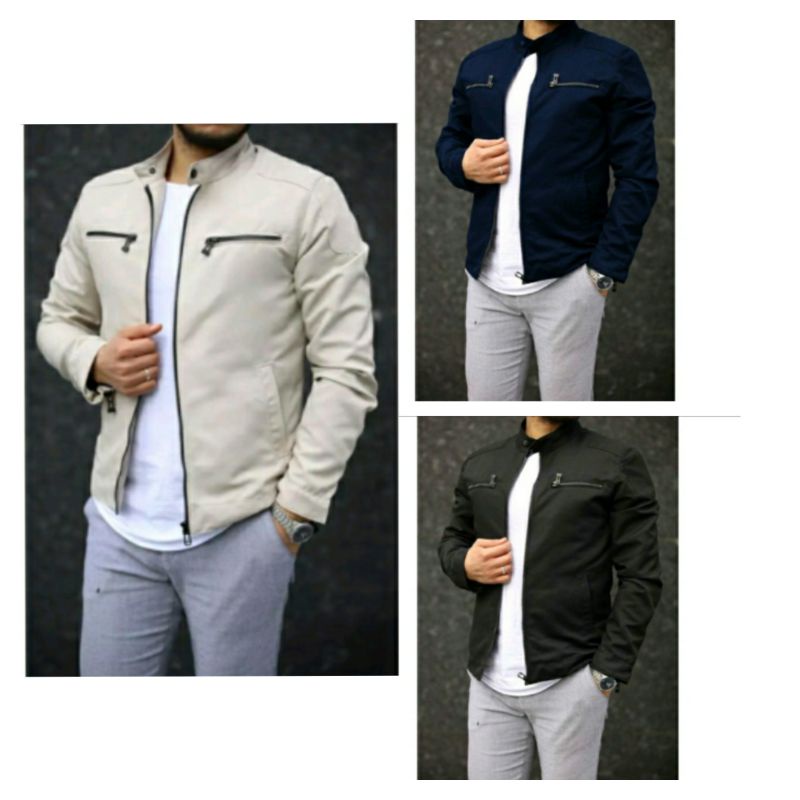 Jaket Semi Katun Pria Premium / Jaket Formal / Jaket kantor