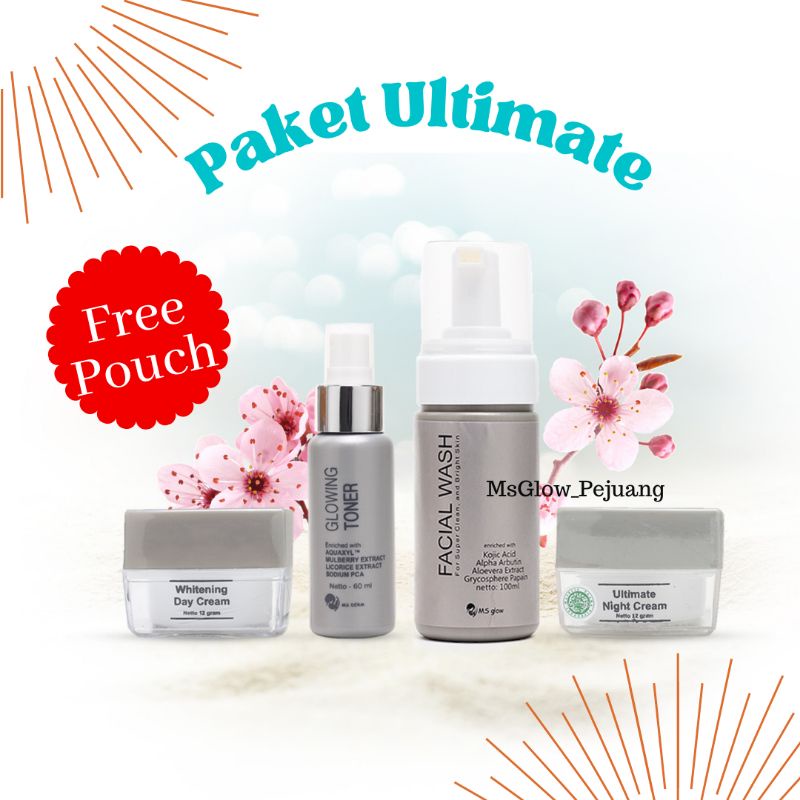 Ms Glow Original Ms Glow Paket Ultimate