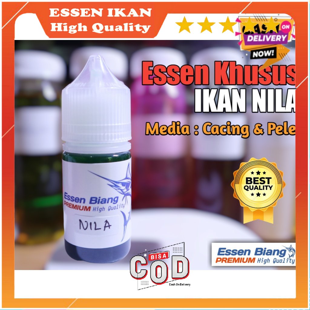 COD UMPAN IKAN Essen Khusus Ikan Nila Media Pelet Dan Cacing Terbaik