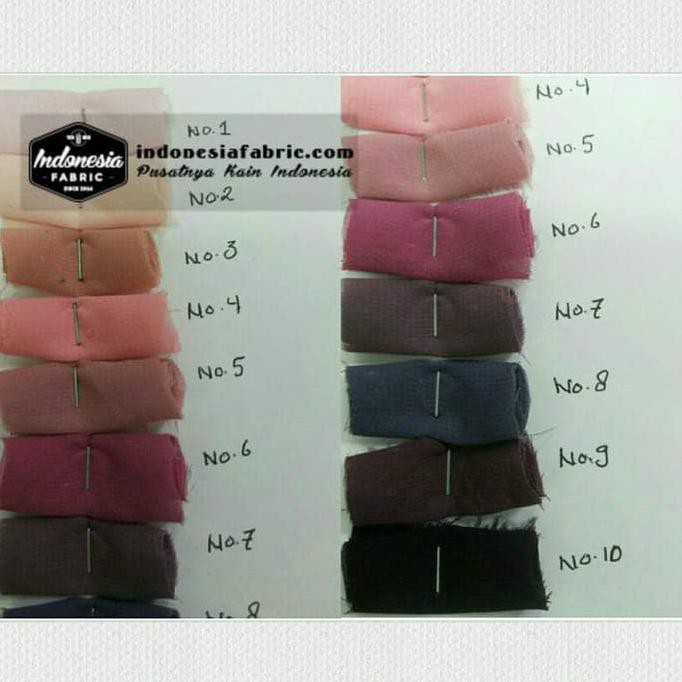 KAIN CHIFFON CHIFON SIFON CHIFFONE SILKY