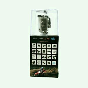 Jual Bcare BCam X 3 Action Camera Wifi 16MP Sony Sensor 4K   Layar 2 inch   White Putih Limited