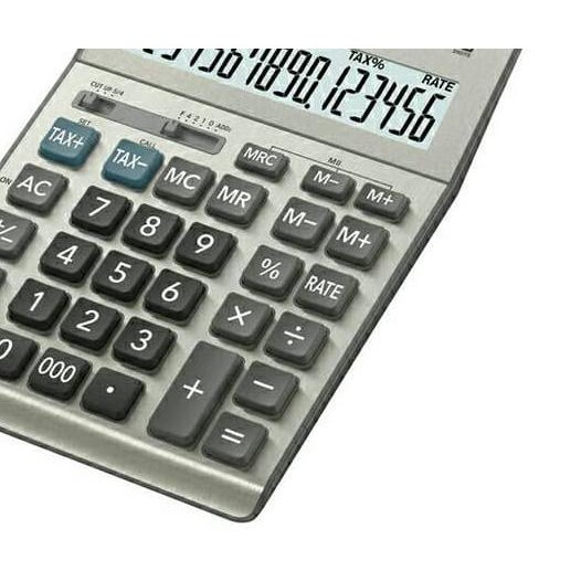 

♧ Casio DM-1600B - Calculator Desktop Kalkulator Meja Kantro DM 1600B ←