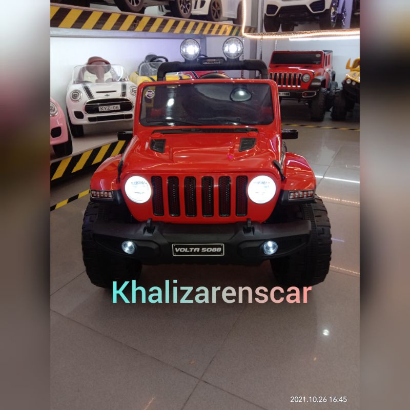 Mobil Aki Jeep Commando Volta 5088 Ban Plastik