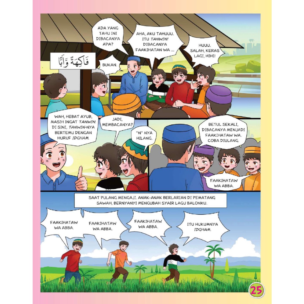 Komik Tajwid Untuk Anak (Gema Insani)