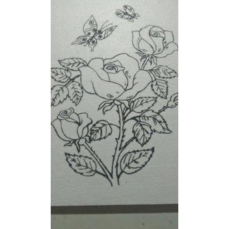 

pxa77 paket 10 styrofom lukis list lakban !!