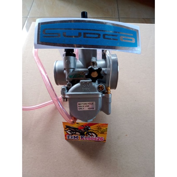 Karbu SUDCO PWK 30 komplit stiker PJ MJ & kode