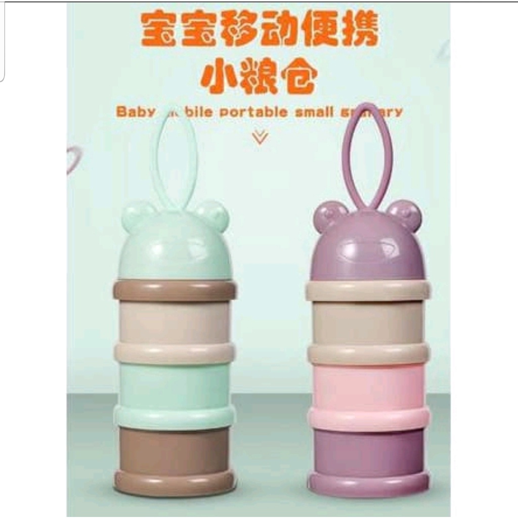 TEMPAT SUSU BUBUK TRAVEL / MILK POWDER CONTAINER / WADAH SUSU SUSUN 3 (IP)