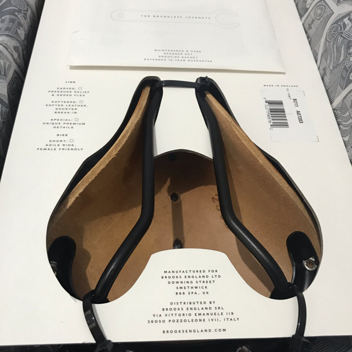 BROOKS B17 HONEY SADDLE