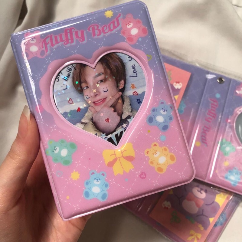 Photocard Collect Book 1P  FLUFFY BEAR