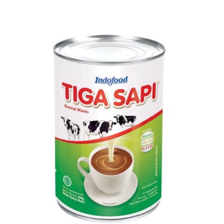 

Tiga Sapi Susu Kental Manis 500gram