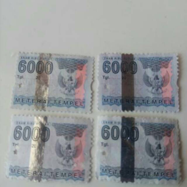 

MATERAI 6000 thn 2006-2009