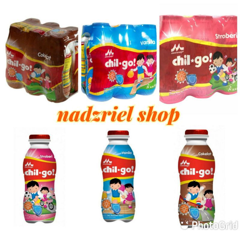 

MORINAGA CHIL GO CHOCOLATE SUSU UHT 140ML