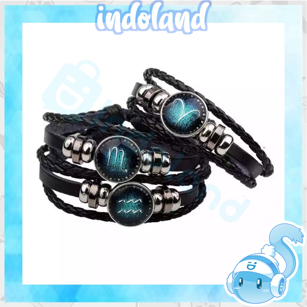 ☀ INDOLAND ☀ A001 GELANG ZODIAK IMPOR MURAH BATAM