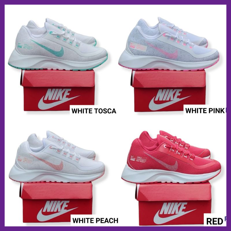 SEPATU NIKE RUNNING WANITA / SNEAKERS NIKE_ZOOM CEWEK / SEPATU OLAHRAGA PEREMPUAN JOGGING ZUMBA SENAM AEROBIK / SEPATU SEKOLAH KULIAH