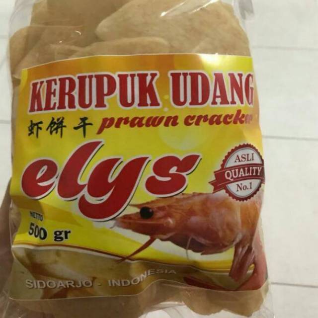 

Kerupuk Udang Elys 500 gram