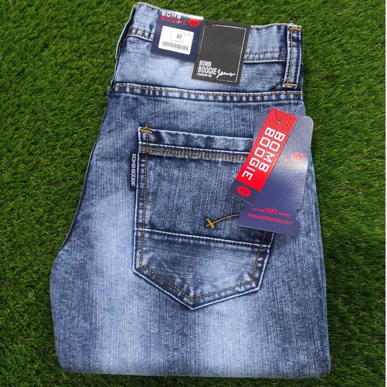 CELANA JEANS COWOK BOMBOOGIE TERBARU//CELANA JEANS PANJANG PRIA MODEK SKINNY //JEANS COWOK TERLARIS