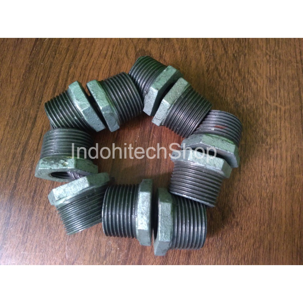 Vlok Ring Galvanis 1 x 1/2 inch Drat Luar Vlok Sok