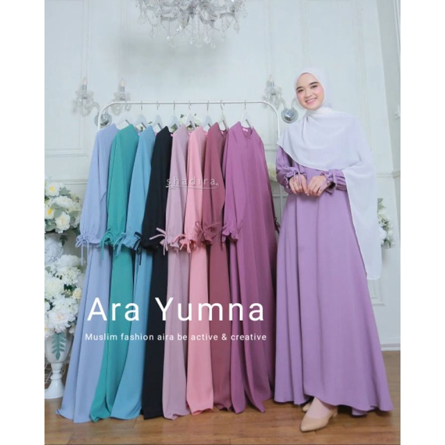 Rafeeqa Dress Ready Stock