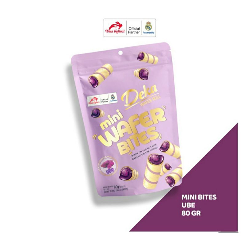 

Deka Mini Wafer Bites Ube 80 g