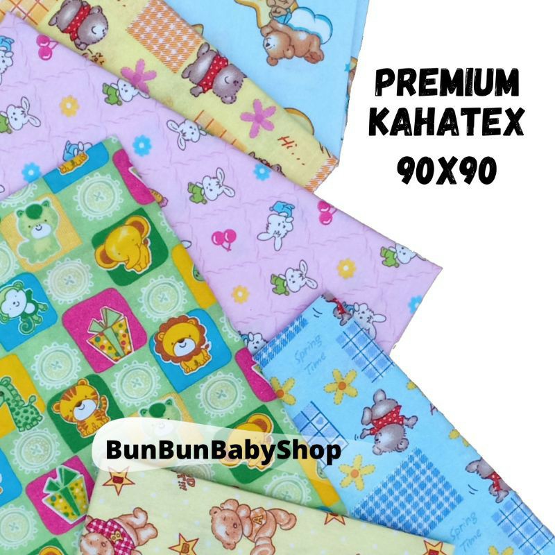 90x90 BEDONG PREMIUM-KAHATEX Bayi Gedong Baby Perlengkapan Baru Lahir Newborn Peralatan Baju Selimut