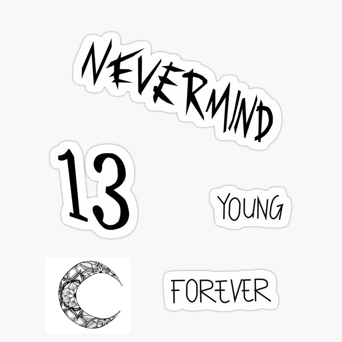 【JIMIN】 BTS Tato Temporer Anti Air / Tattoo Temporary Waterproof Stiker