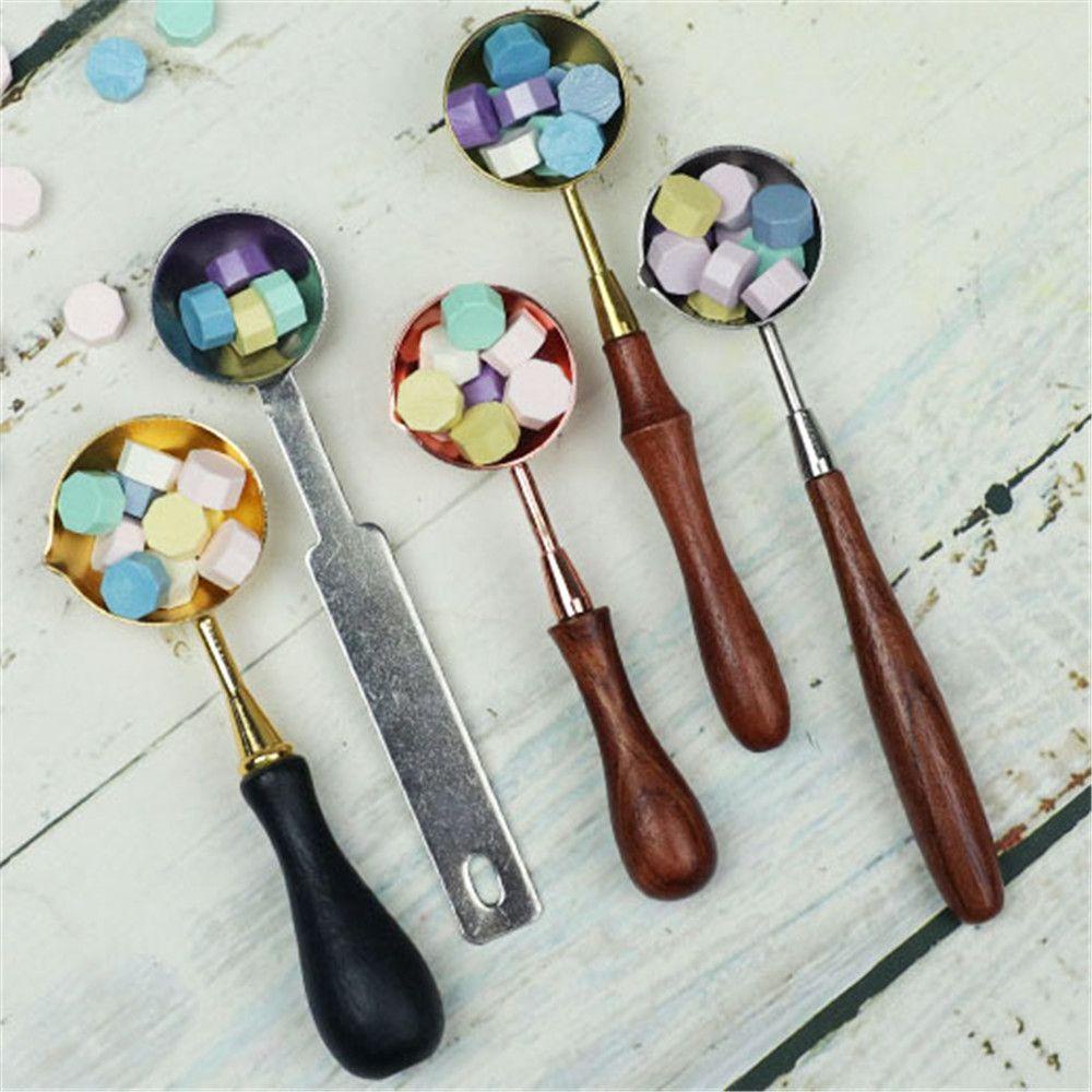 R-flower Sealing Wax spoon New vintage Undangan Pernikahan Amplop Wax stamp