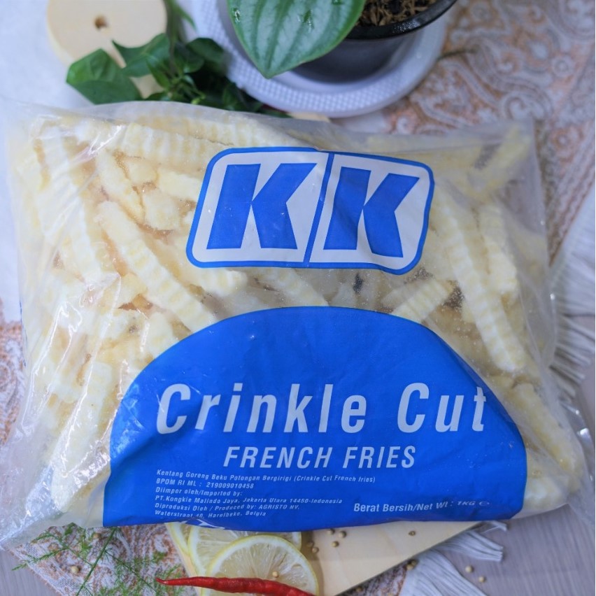 

Kentang Crinkle Cut (Keriting) KK 1 Kg