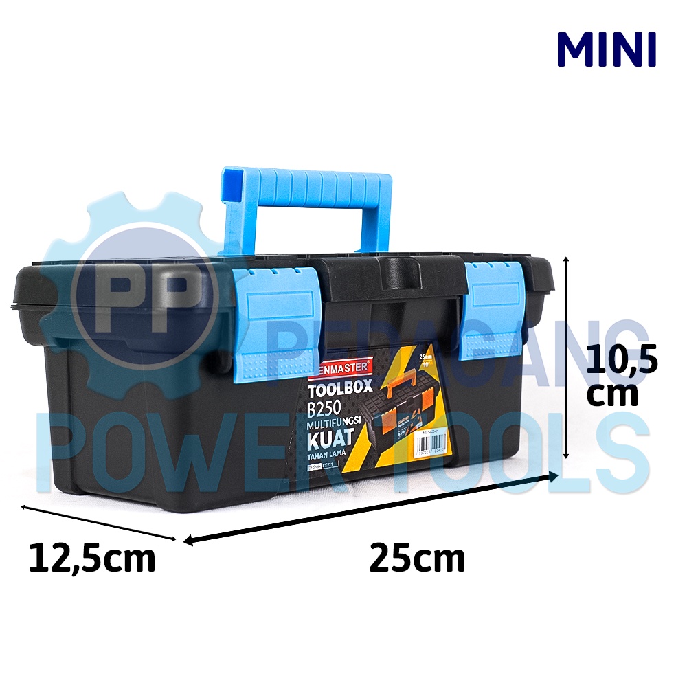 Kenmaster Tool Box Mini - Biru