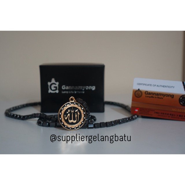 PROMO Kalung kesehatan LAFAL ALLOH GOLD Magnet GANNAMYONG new model classic edition terapi biomagnet