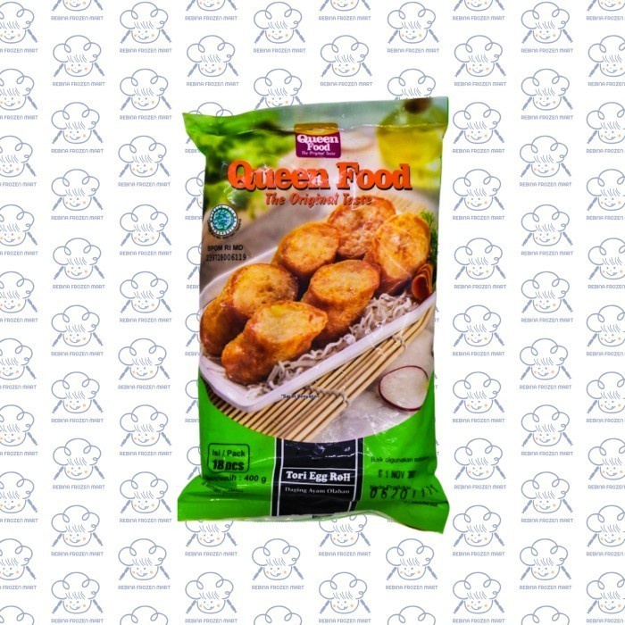 

Queen food Tory egg roll mirip hokben 18 pcs 400 gr