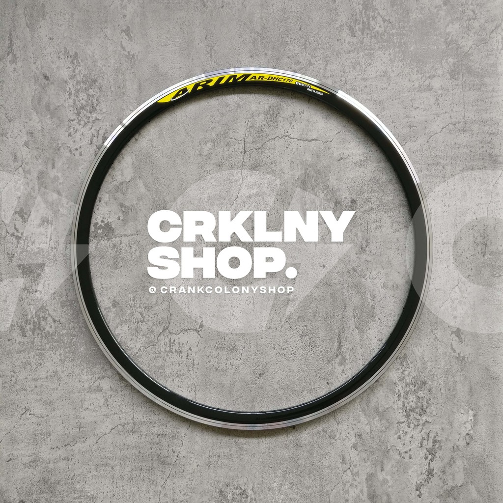 Rims Velg Sepeda Fixie Road Bike 700c Hitam