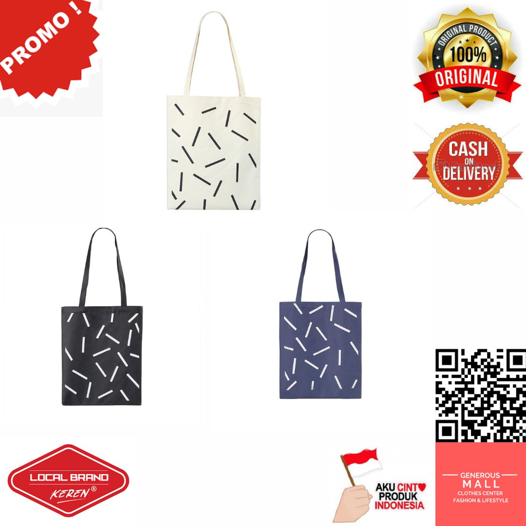 Tas Totebag Wanita Miskha MK 223 Brand Lokal Original Murah 3 Varian