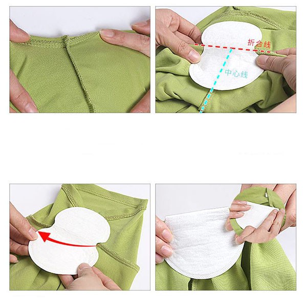 Pelindung Ketiak Anti Basah Disposable Underarm Shields (4H2) hig085