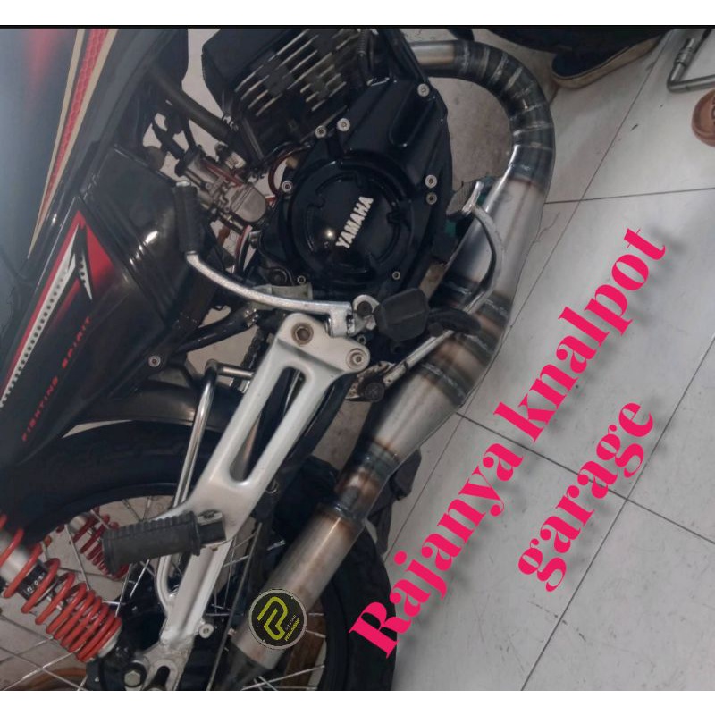 Knalpot Rx king Kolong 3v3 Plat  Pekajaman Knalpot Rxking Rxspesial Knalpot