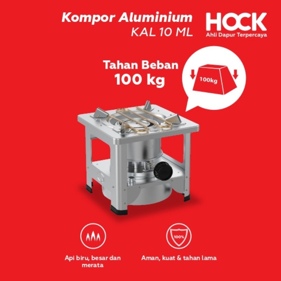 Kompor Aluminium Reguler 10 Sumbu Model Lama KAR10ML